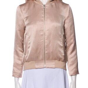 A.L.C. Blush Pink Bomber Jacket Size: Small